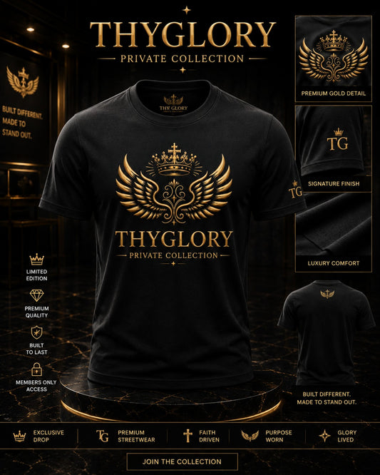ThyGlory Black T-Shirt — product image