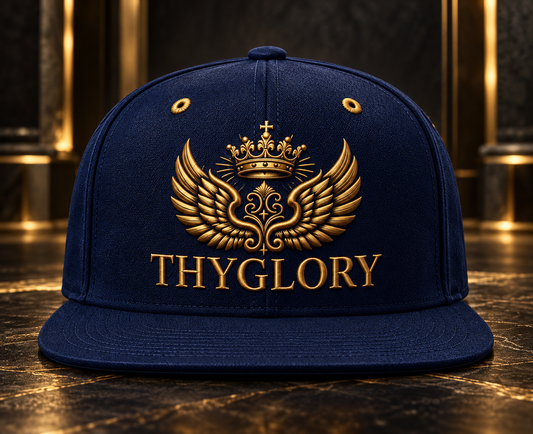 ThyGlory Blue Snapback Hat — product image