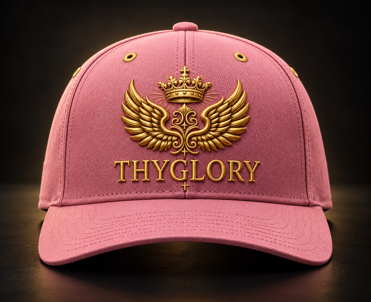 ThyGlory Pink Snapback Hat — product image