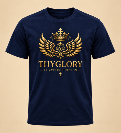 ThyGlory Navy Blue T- Shirt — product image