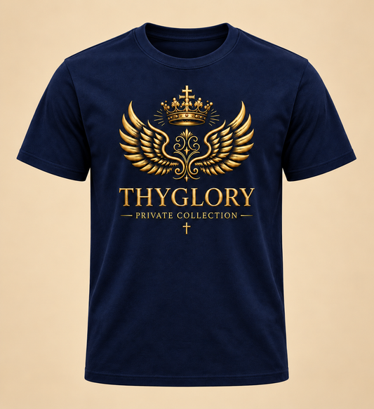 ThyGlory Navy Blue T- Shirt — product image