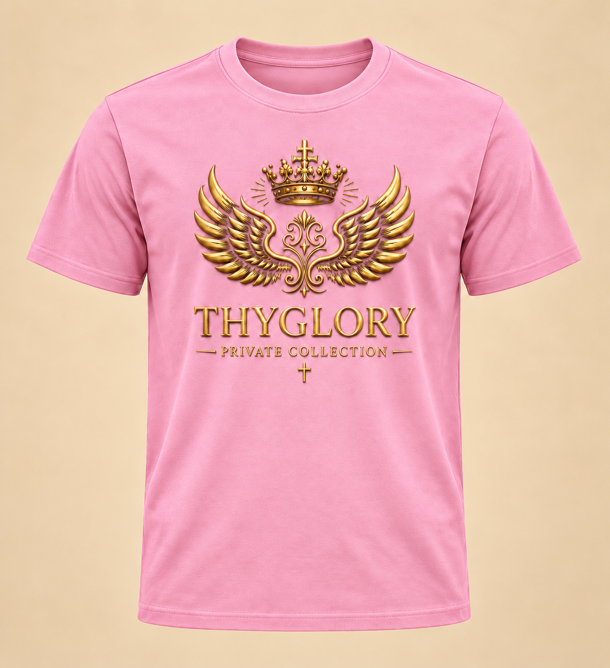 ThyGlory Pink Unisex Tee-shirt — product image