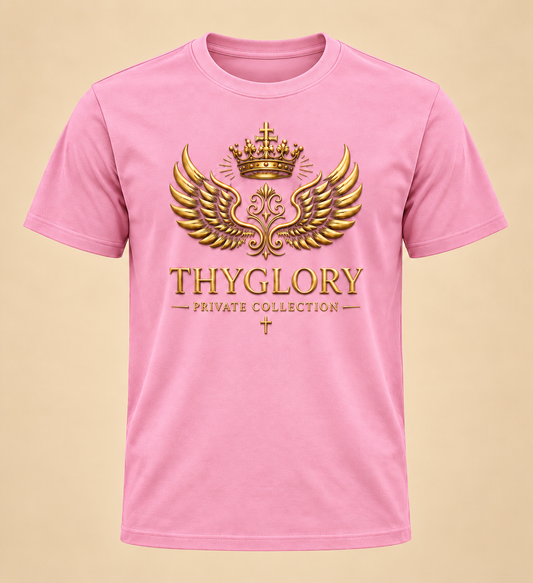 ThyGlory Pink Unisex Tee-shirt — product image